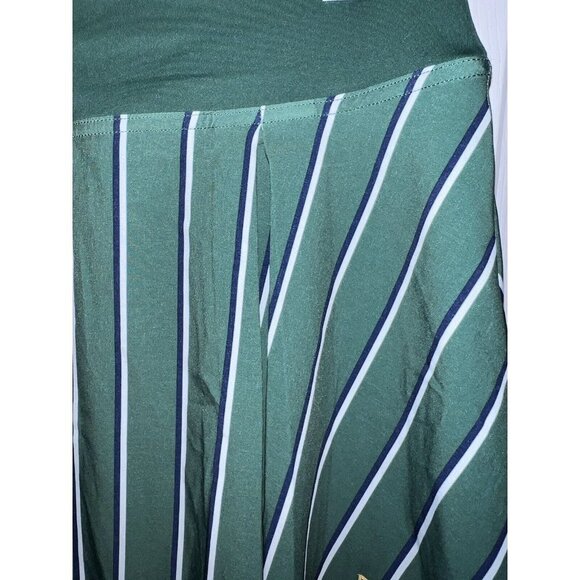NWT NIKE Court Skirt Shorts Tennis Dri Fit Green White Striped Sz M - Picture 4 of 11